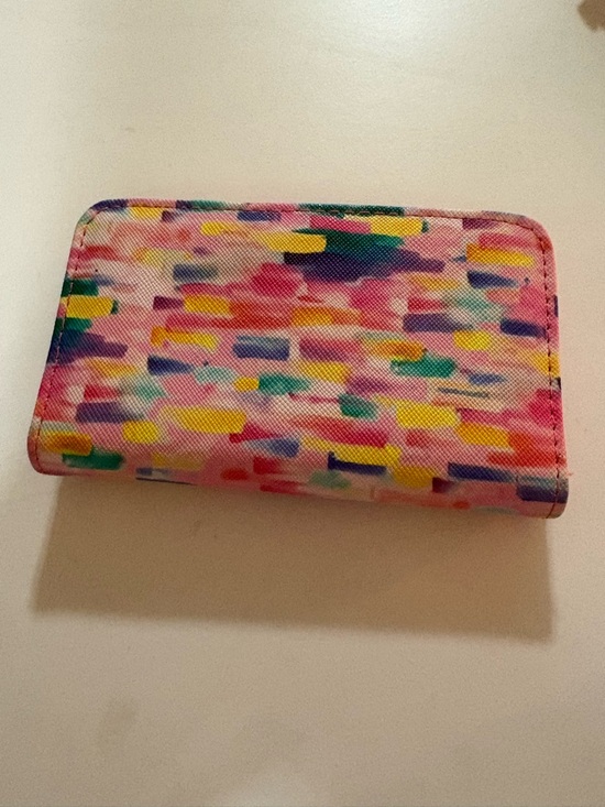 Source Unknown Accessories - Source Unknown Multicolor Pink Yellow Blue Card Holder
